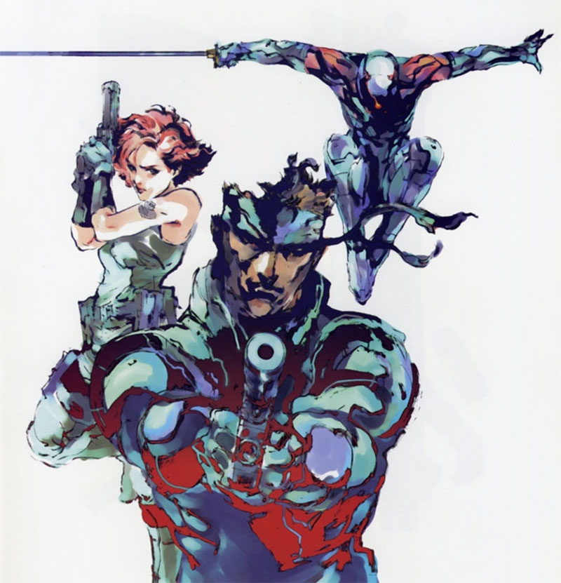 Illustration for article titled Metal Gear Has Had Some Amazing Art, Yo